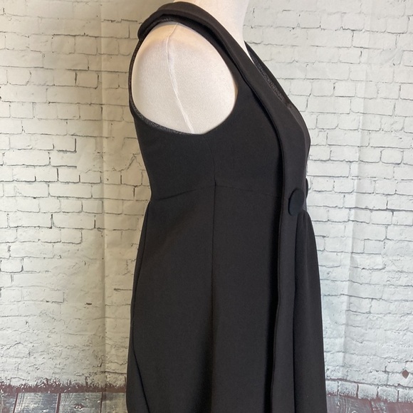 MOLOKO Dress Button Tuck Contrast m1v384 Sz M French Girl Steampunk Art To Wear - Picture 9 of 15